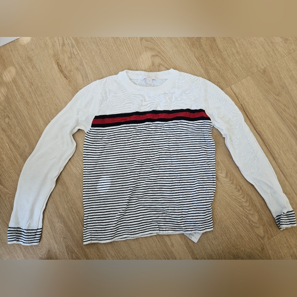 Gucci Crewneck Knit Top Size 4